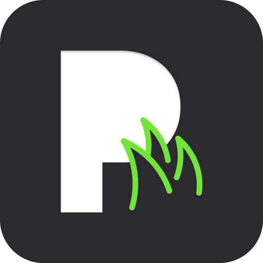 The icon for Plain, a web browser concept